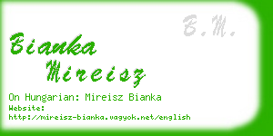 bianka mireisz business card